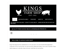 Tablet Screenshot of kingsfarmshop.co.uk